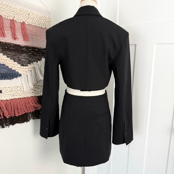 JACQUEMUS La Robe Bari Blazer Dress Black Sz 36FR 4US NWT - Picture 6 of 14